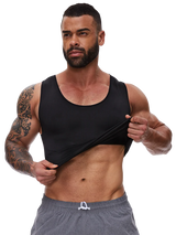 Men Body Shaper Slimming Compression Vest Undershirt Sexy Waist Trainer Tank Top Belly Control Workout Weight Loss Shapewear