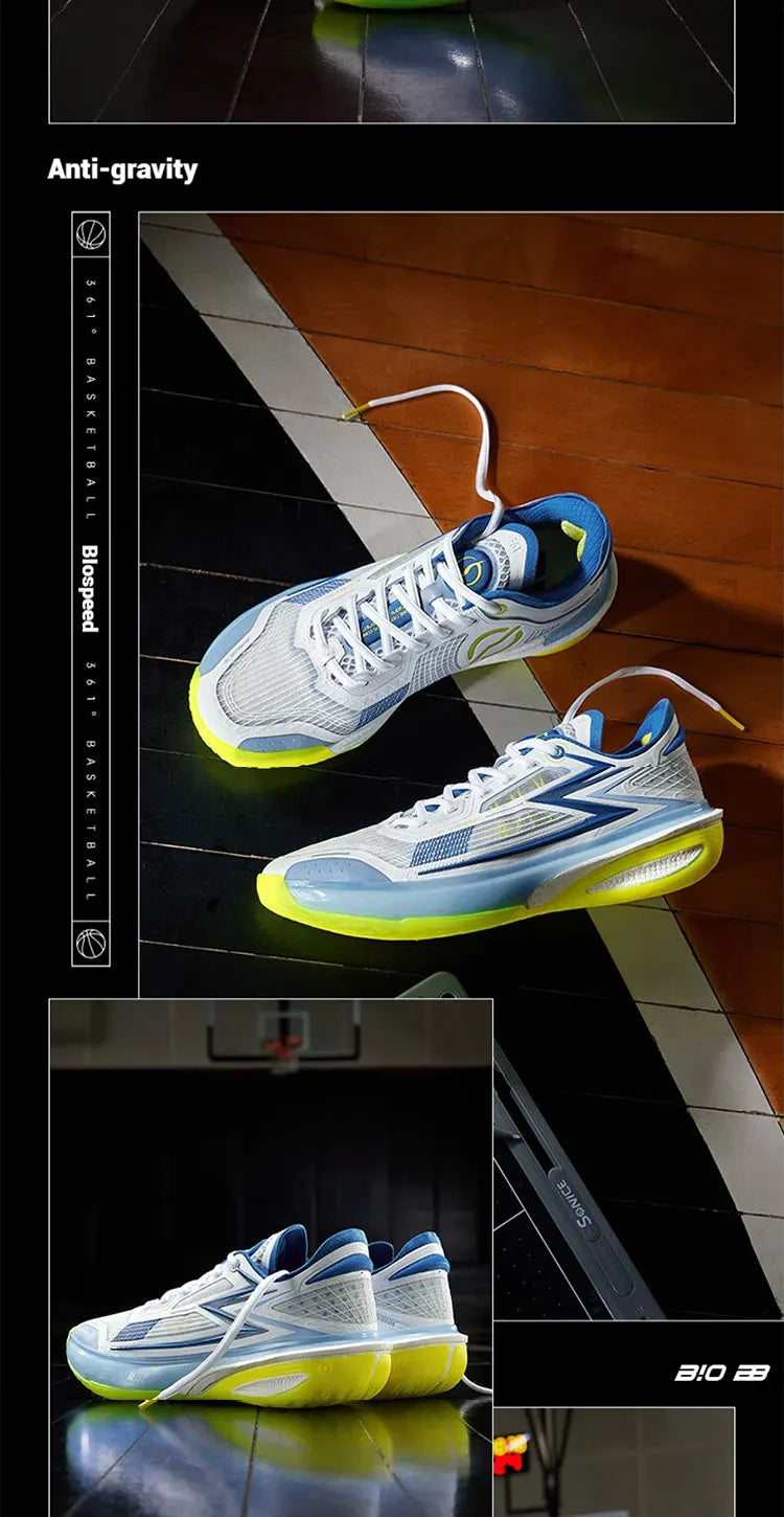 361 BIospeed bb Men Basketball Shoes Carbon Plate Stable Breathable Light Rebound Anti-slip Professional Male Sneakers 672511114
