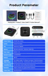 CarlinKit Wireless CarPlay & Android Auto AI Box