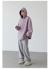 Women’s Relaxed Longline Zip-Up Hoodie