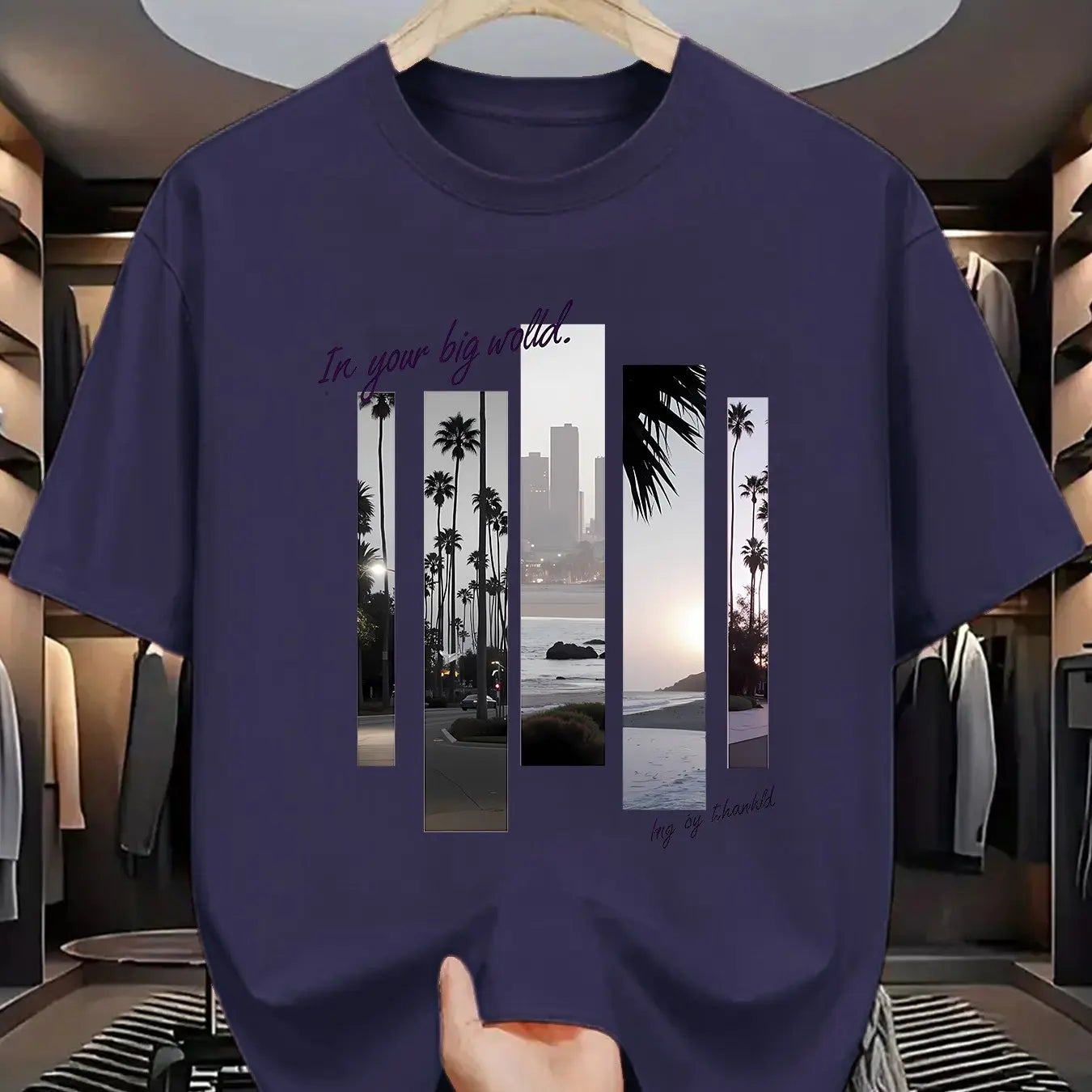 Men’s Premium Cotton Graphic Tee