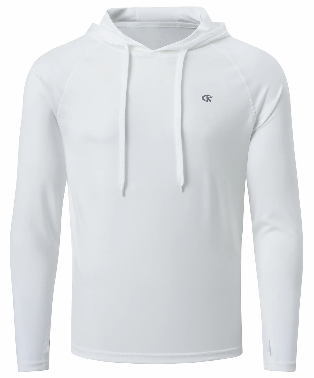 Summer Men's Long Sleeve UPF 50+ Hoodie T-Shirts, Rash Guard Quick Dry T-shirt Outdoor Sport Running Pullover