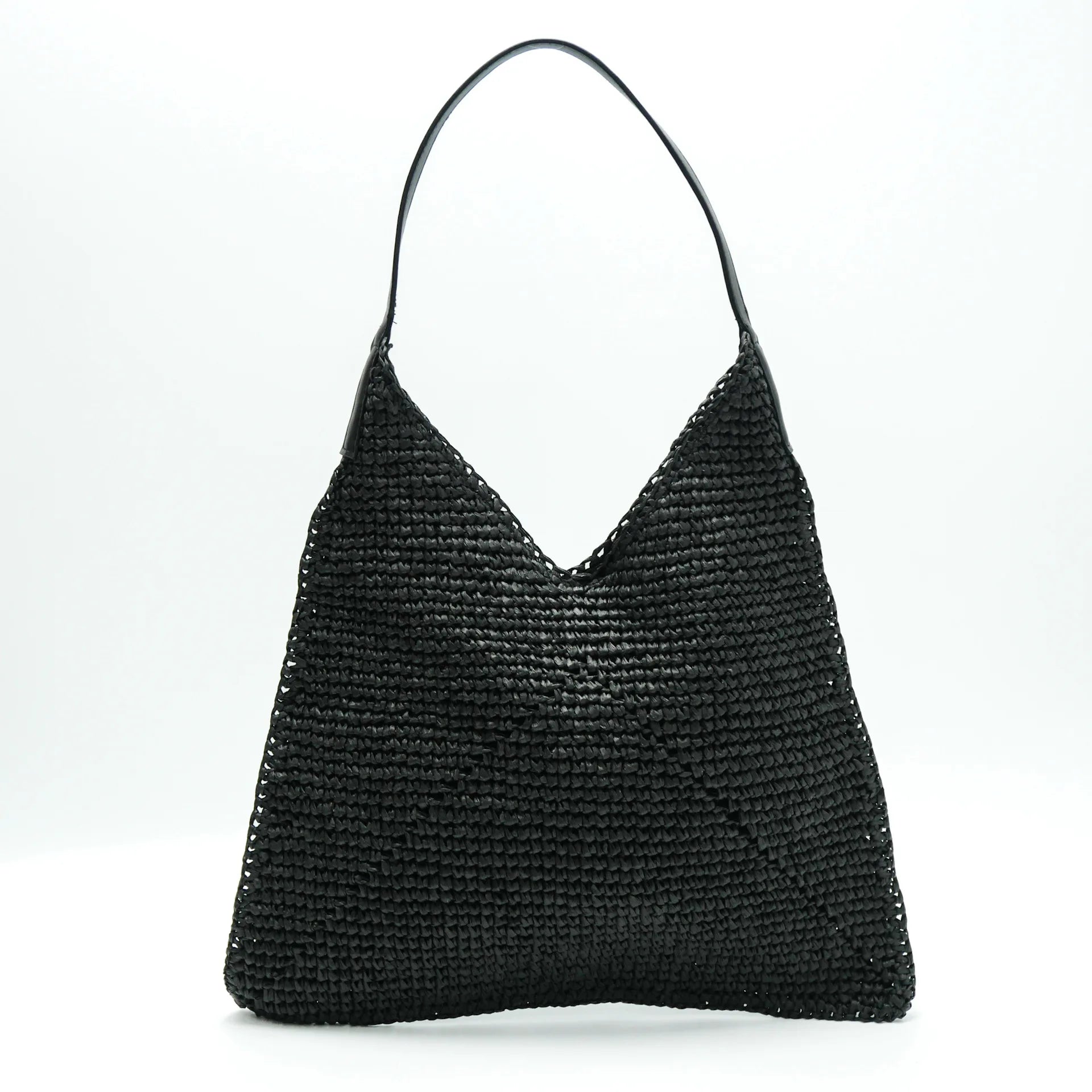Handwoven Basket Shoulder Bag – Women's Beach & Everyday Tote