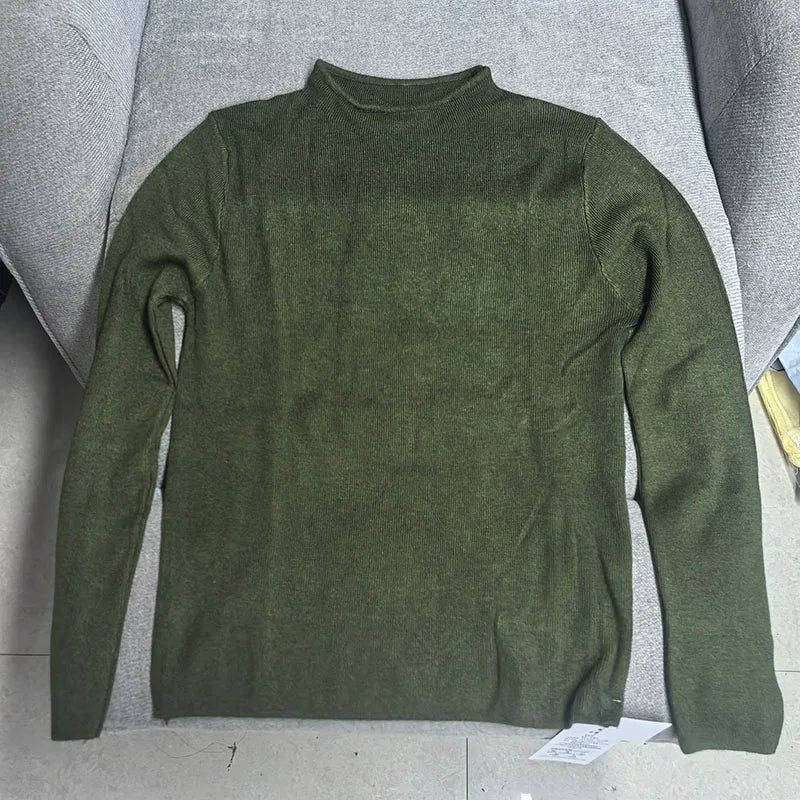 Women's Mock Neck Slim Fit Knit Sweater