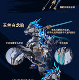 1/100 Motor Nuclear Mnp- Xh05a Zhao Yun With Mount Alloy Skeleton Super Mobile Guochuang Assembled Mech Model Room Decoration