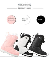 Adult Snowboarding Shoes Snow Boots Man Wire Buckle Models Fast Wear Ski Shoes Men Women Ski Equipment Warm Anti Ski Boots