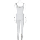 Dulzura Women’S Ribbed Sexy Casual 2 Piece Shorts Set Sleeveless Lace Up Crop Corset And Shorts Matching Set Party Clubwear