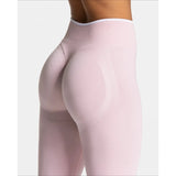 High-Waist Seamless Yoga Leggings