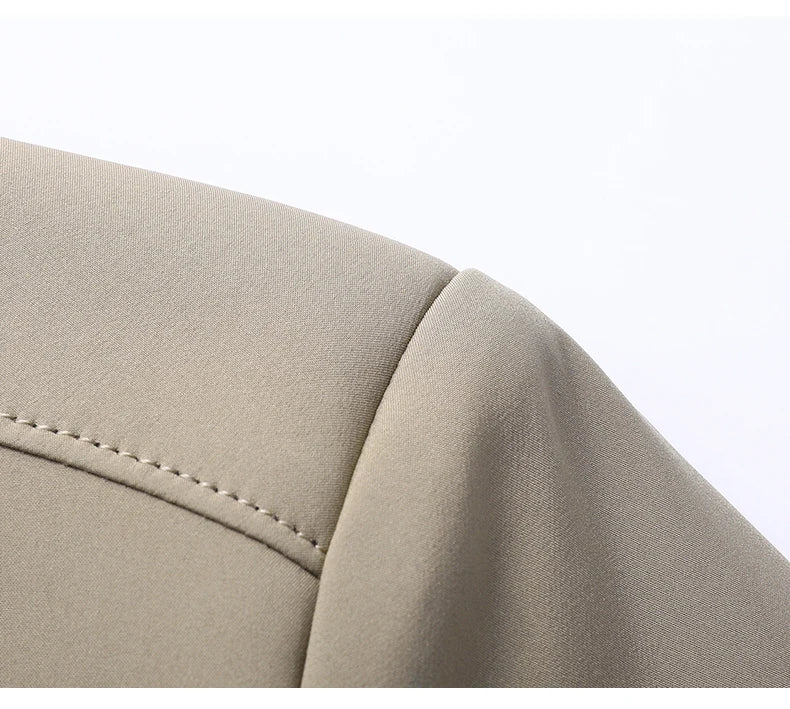 Men’s Classic Baseball Collar Casual Jacket