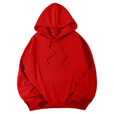 Autumn Winter Fleece Hoodies Fashion Casual Sweatshirts Men Women Harajuku Warm Oversized Pullovers 11 Colors Hip Hop Streetwear