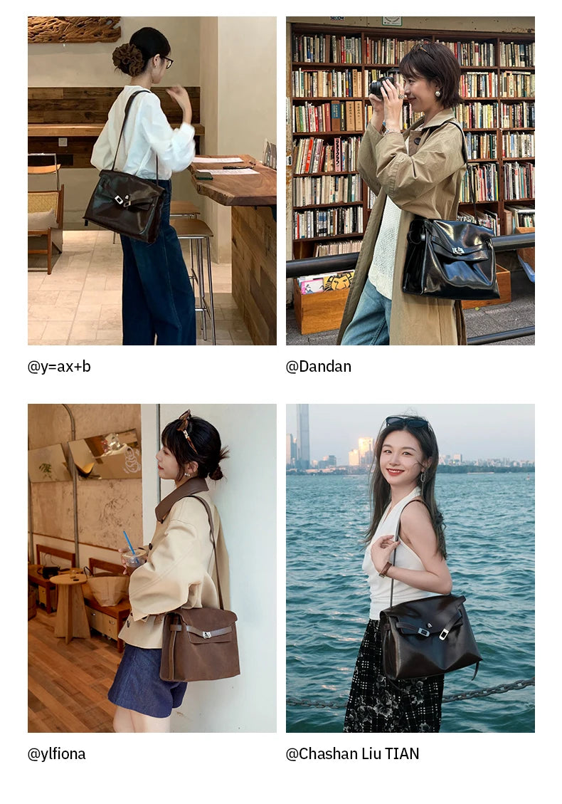 LA FESTIN Original Shoulder Bag 2025 New Trend Large Handbag Designer Luxury Bag Crossbody Bag Fashion Tote Bags for Women