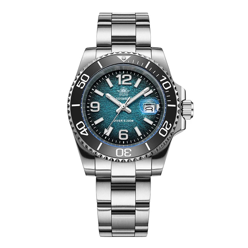 ADDIESDIVE 2025 New Men's Watch Diving 41mm Quartz Wristwatch 200m Waterproof Ceramic Bezel Super Luminous Swim Watch