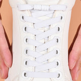 8mm Elastic No-Tie Shoelaces with Button Lock