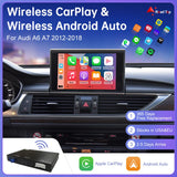 Road Top Wireless CarPlay & Android Auto for Audi A6/A7 2012–2018