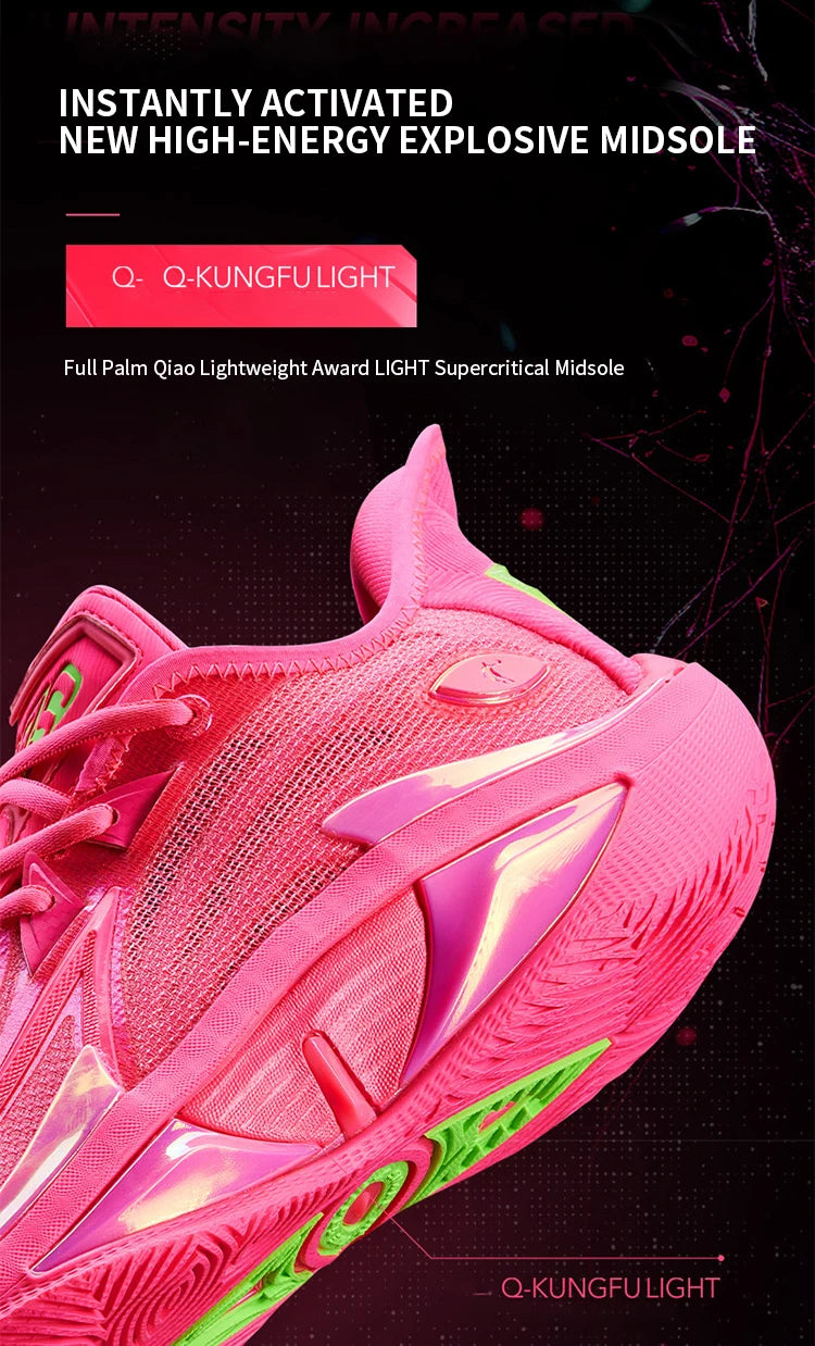 QIAODAN Duya 4.0 Basketball Shoes Summer 2026 Professional Men's Sports Shoes Anti Cushioning Support Sneakers QXA013253177