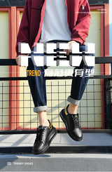 Men's Breathable Mesh Lace-Up Sneakers