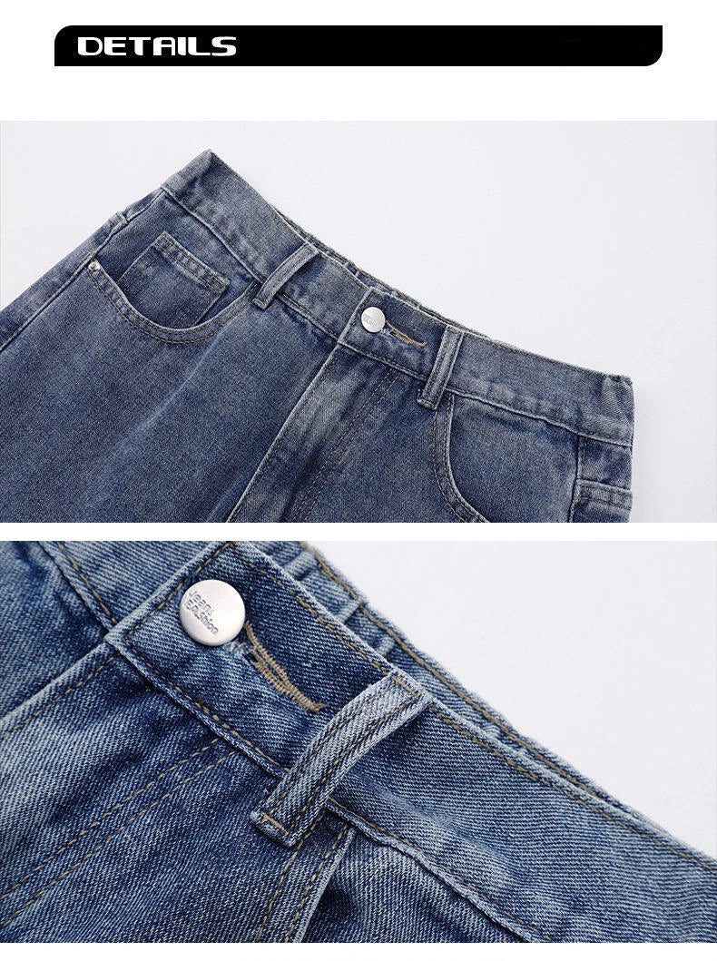 Men’s Relaxed Straight-Leg Denim Jeans