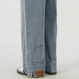 Retro Wide-Leg Baggy Denim Jeans – Unisex Straight Fit