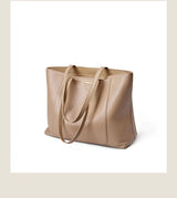 100% Genuine Leather Women's Bag Large Capacity Simple Fashion Cowhide Women Shoulder Bag Female Storage Handbag 2328