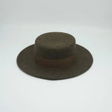 Wool Felt Fedora & Boater Hat – Wide Brim, Unisex