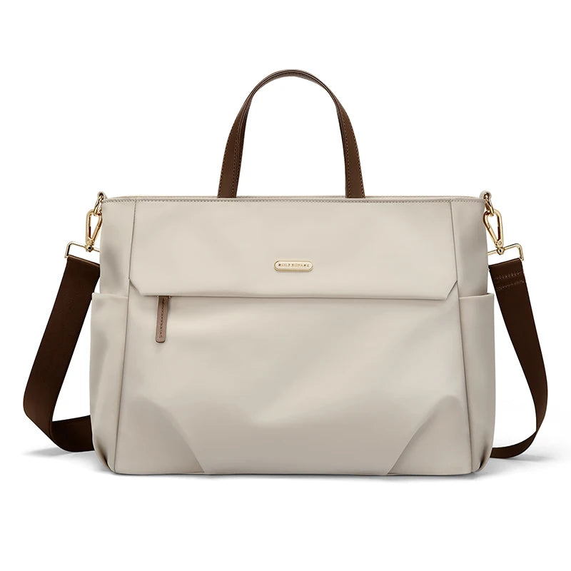 GOLF Women Business Handbag Briefcase Laptop Bag 15 Inch Waterproof Work Office Bag for Ladies Commuter Shoulder Bags Computer
