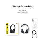 Baseus EH10 NC ANC Wireless Headphones 45dB Adaptive Hybrid Noise Cancelling Headsets Hi-Res LDAC Headphone Bluetooth 6.0 80Hrs