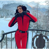 Women’s All-Weather Hooded Ski Jumpsuit