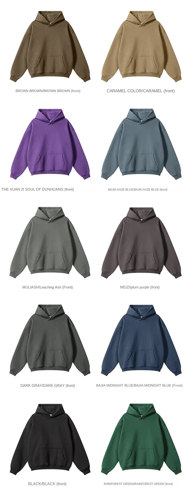 Men's Relaxed Fit Fleece Pullover Hoodie