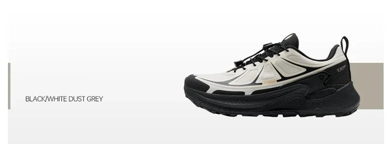 Xtep Men's Hiking Shoes 2025 Summer Anti-slip Wear-resistant Wrapping Shock-absorbing Lightweight Outdoor Sneakers 875319170005