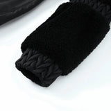 Windproof Faux Fur Ski Jumpsuit