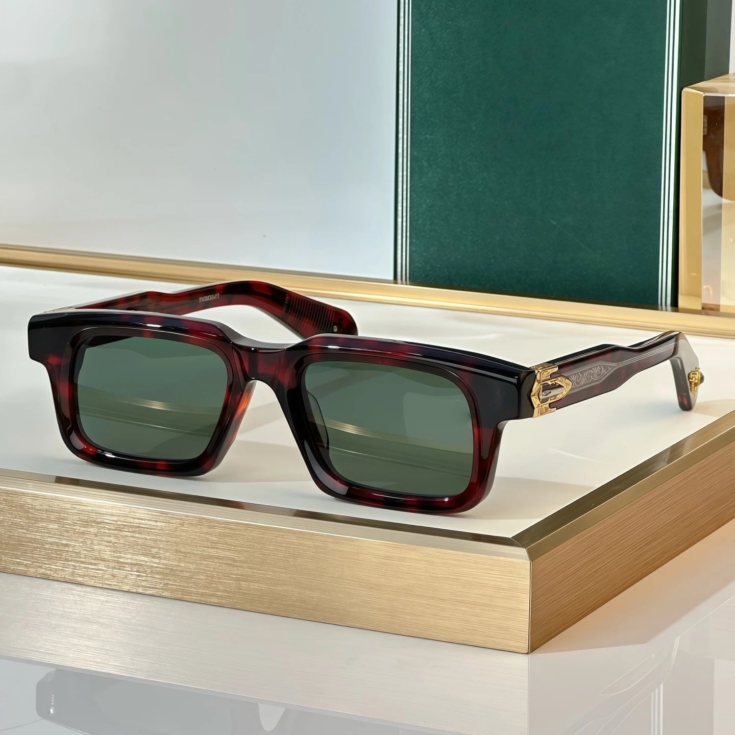 DILTA Belvedere Acetate Square Sunglasses – UV400 Women