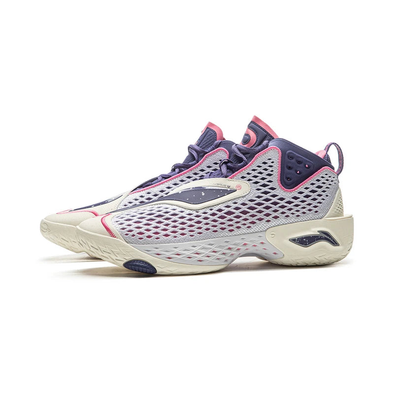 Li-Ning Men's BADFIVE V Outdoor Basketball Shoes SUPER BOOM Cushion LIGHT FOAM PLUS Reflective LiNing Stable Sneakers ABFV025