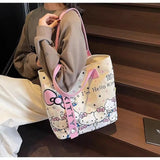 Hello Kitty Large Capacity Handbag & Backpack
