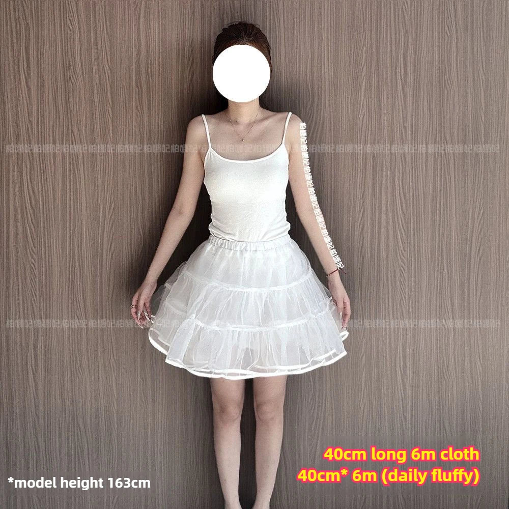 Fluffy Mesh Petticoat Underskirt – Lolita Crinoline