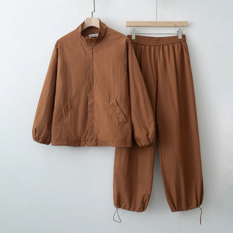 2025 Women Fall Autumn Sports style Jacket and Pants sets