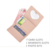 New Women Wallets Female Leather Purses Card Holders Graffiti Cat Portable Coin Purse Large Capacity Money Bag