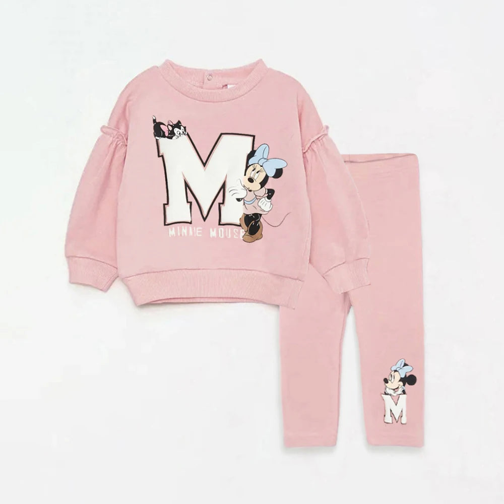 Toddler Girl Floral Print Cotton Set