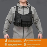 Nylon Sports Chest Bag for Running & Cycling