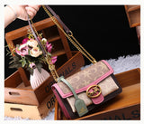 Color-Contrast Designer Crossbody Bag