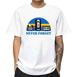 Never Forget Retro Graphic T-Shirt