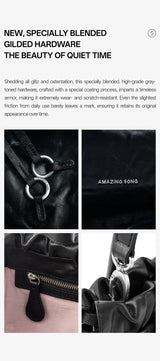 Amazing Song Cloud Hobo Bag – Genuine Leather Crossbody