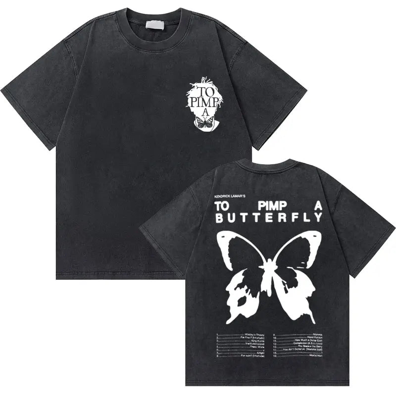 Kendrick Lamar Money Trees Oversized Vintage T-Shirt