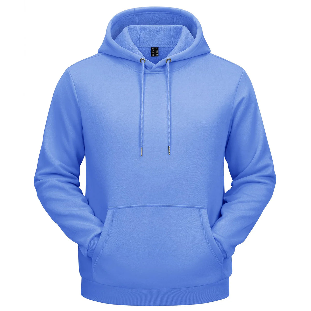 TACVASEN Autumn Winter Fleece Hoodies Mens Thermal Warm Hooded Sweatshirts Pockets Casual Hoodies Pullover Tops Male