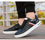 2026 Mens Casual Sneakers New Fashion Lace-up White Shoes Student Comfort Sports Plus Size Vulcanized Shoes Zapatillas De Hombre