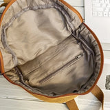 Mini Canvas Backpack – Vintage Unisex Rucksack