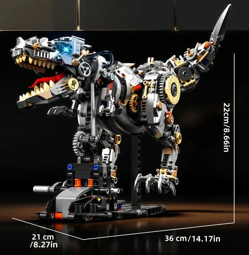 866PCS MOC Creative Dragonfly Mechanical Model Building Blocks Kit DIY Construction Toy STEM Learning for Kids Adults Set