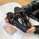 Women's Bow Flip-Flops – Flat Summer Sandals