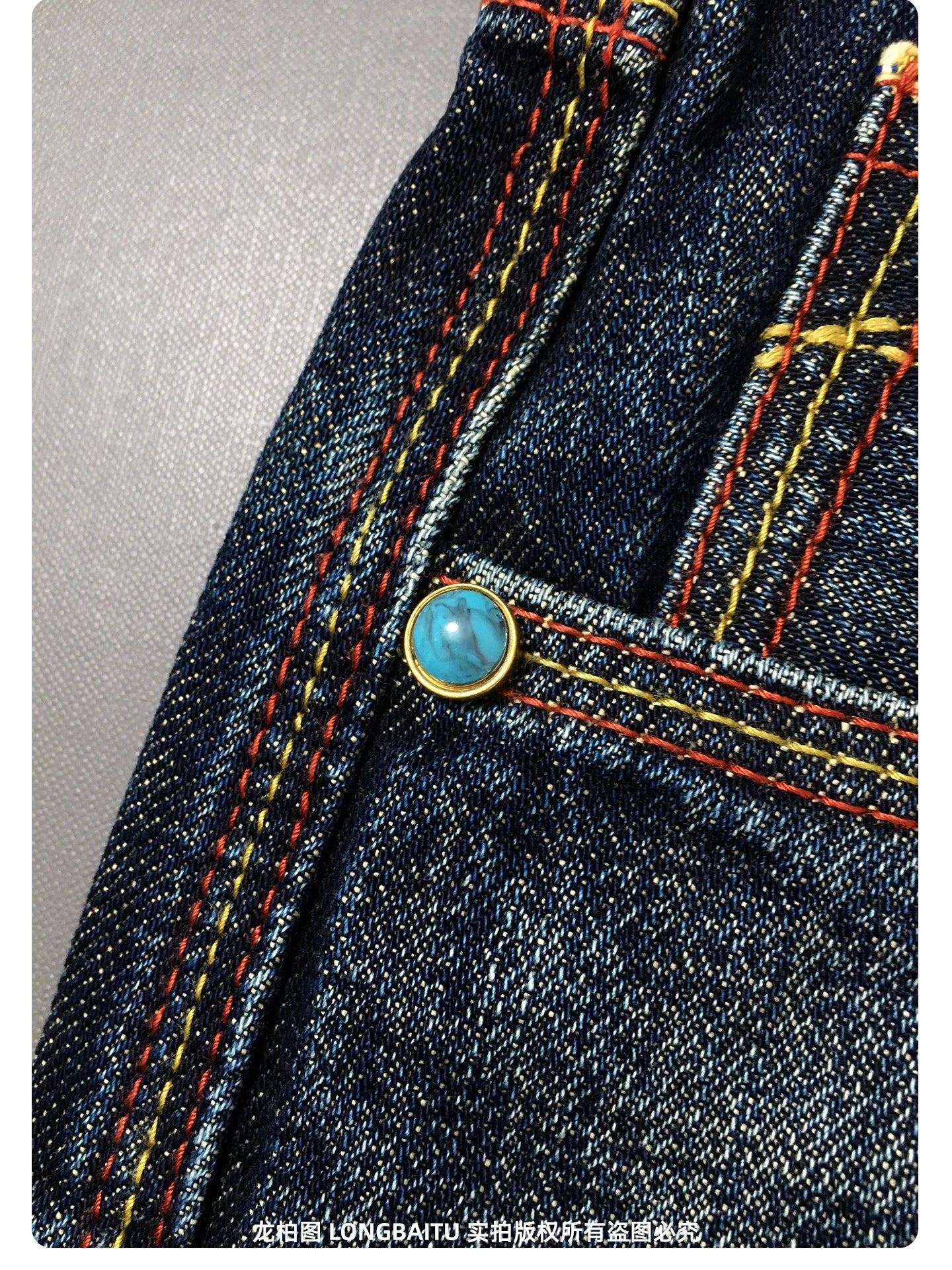 Men's Vintage Cotton Selvedge Denim Jeans – Loose Straight Fit