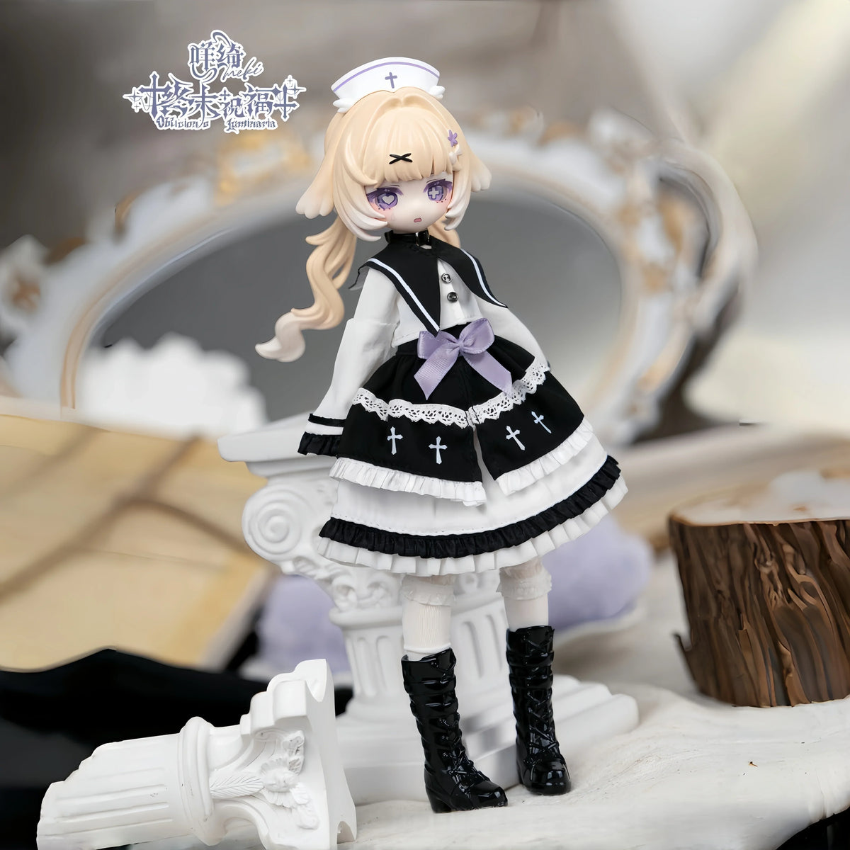 Meki Final Blessing Series 1/8 BJD Blind Box Mystery Box Toys Cute Action Anime Figure Kawaii Model Gift