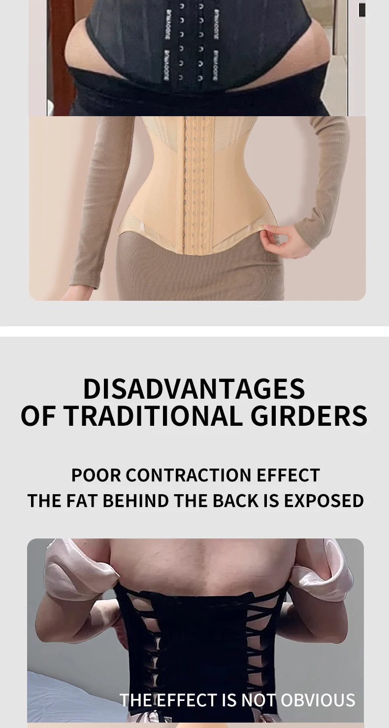 U-Shaped Waist Trainer Corset & Firm Control Body Shaper Tank Top